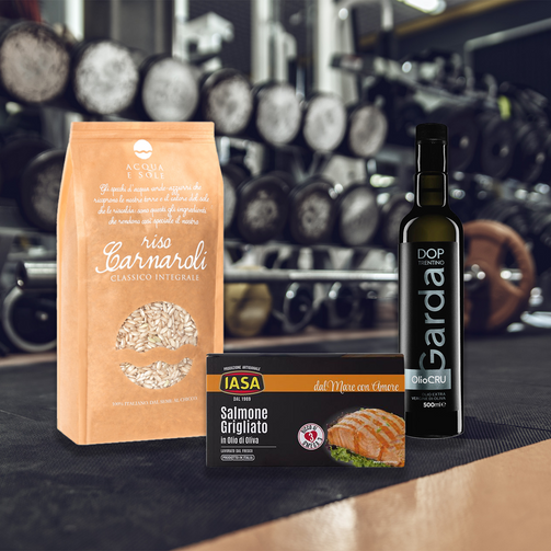 Il Menù dello Sportivo - Risotto al Salmone